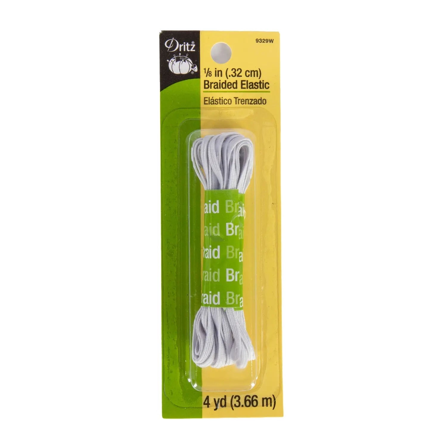 1/8 Inch Braided Elastic for Sewing - Homeplace Market LLC