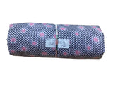 Remnant - seersucker, adalia print, gray, 3 yd. @ $5.99/yd.
