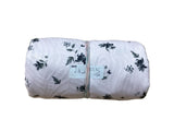 Remnant - jacquard knit, print, blush, 2 1/2 yd. @ $7.35/yd.