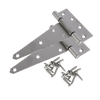 6" Heavy - Duty Stainless Steel Hinges, For tip - off platform (2 - Pack) - Homeplace Market LLC