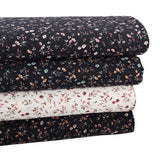 Polyester - Fine Line Floral Print