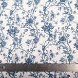 Rayon/Linen - Floral Vine Print