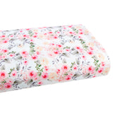 RD Poly Floral 21 - Bright Pink Flowers
