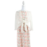 RD Poly Floral 21 - Bright Pink Flowers