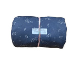 Remnant- Rebecca knit, slate blue, vines, 4 1/3 yd. @ $8.96/yd.