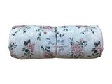 Remnant - seersucker knit, rose print, 3 1/4yd. @ $9.00 yd.