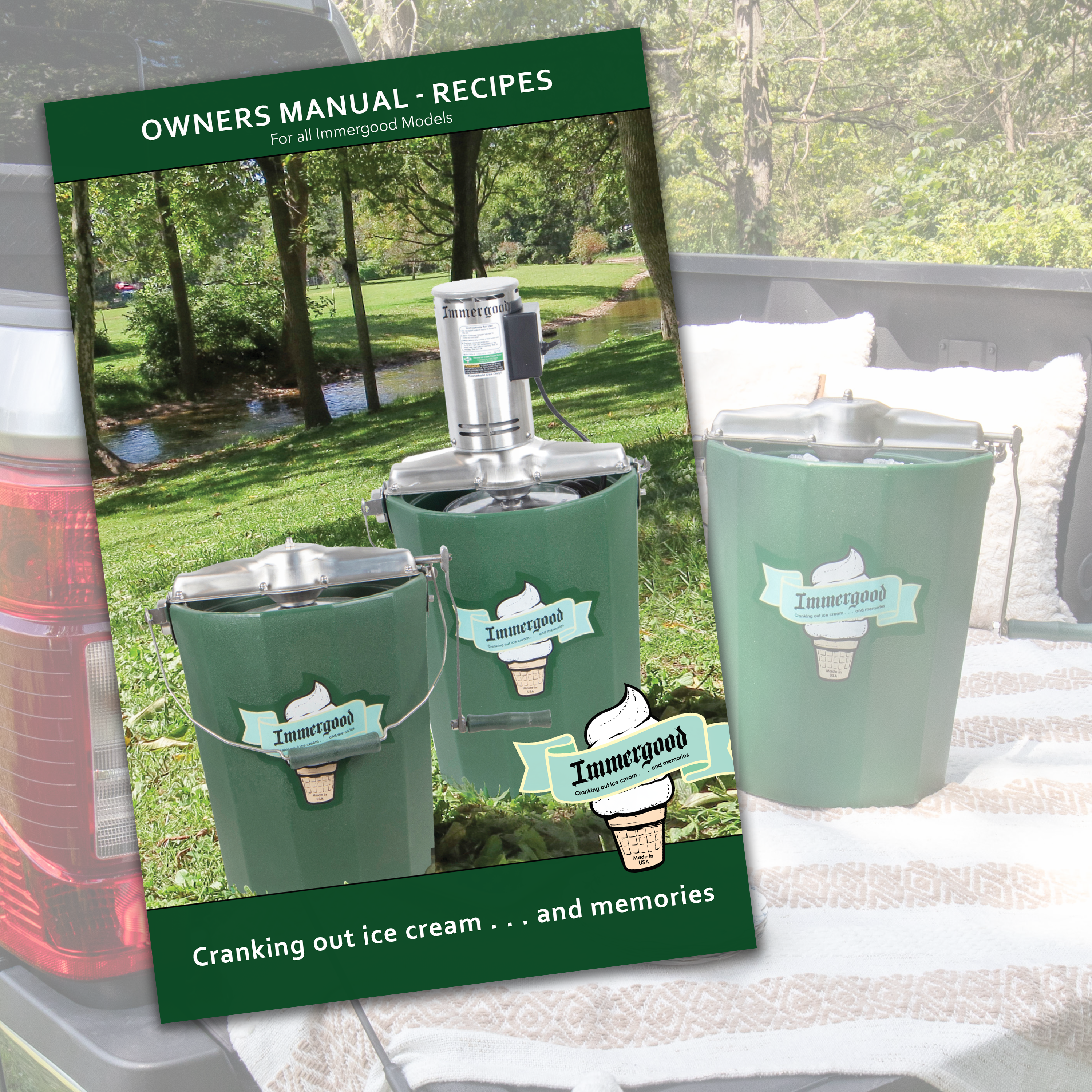 Immergood Ice Cream Freezer - Owner's Manual