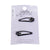 Joyce's Accessories - Floral Snap Clip - (1-1/4") (2 piece, Black)