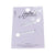 Joyce's Accessories - Plain Bobby Pin - (1") (4 piece, White)