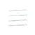 Joyce's Accessories - Plain Bobby Pin - (1") (4 piece, White)