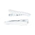 Joyce's Accessories - Plain Pinch Clip - (1-1/4") (2 piece, White)