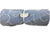 Remnant - cozy knit, large floral, blue, 1 1/3 yd. @ $8.20/yd.
