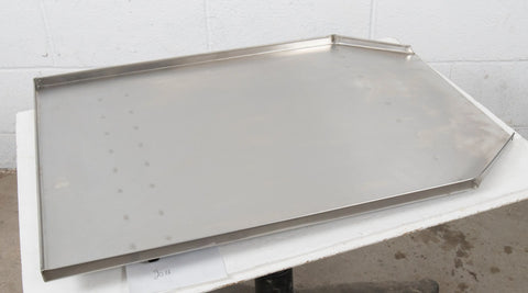 Stainless Steel Dish Drain Board (Customed Sized, End Opening) 