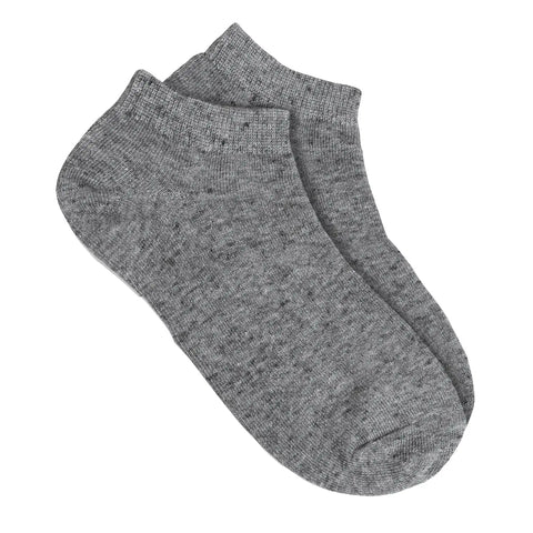 Women's Ankle Socks (Heather Gray) Clothing - Socks