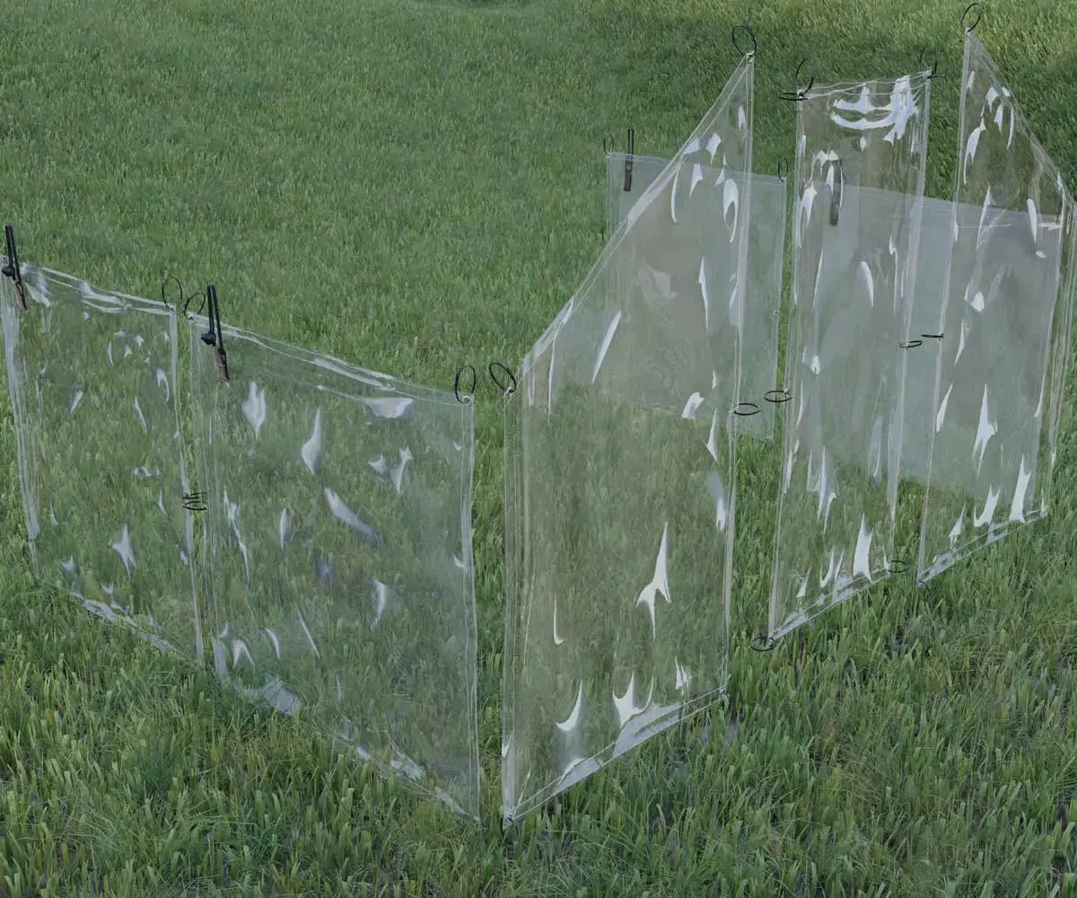 Alumi - Coop - 4 Seasons Enclosure Kit - Vinyl Winter kit for Chicken Coops - Homeplace Market LLC