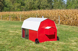 Alumi - Coop REDLINE - 4x6 - Deluxe Mobile Chicken Coop with Shelter - Chicken Tractor - Homeplace Market LLC