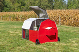 Alumi - Coop REDLINE - 4x6 - Deluxe Mobile Chicken Coop with Shelter - Chicken Tractor - Homeplace Market LLC