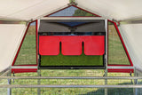 Alumi - Coop REDLINE - 6x8 - Layer Kit with Feeder, Waterer, Nestbox - Chicken Tractor - Homeplace Market LLC