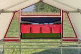 Alumi - Coop REDLINE - 8x12 - Deluxe Mobile Chicken Coop with Shelter - Chicken Tractor - Homeplace Market LLC