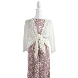 Chickadee Unbrushed Rib Knit - Anna Kate - Brushstroke Floral - Homeplace Market LLC