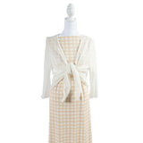 Chickadee Unbrushed Rib Knit - Anna Kate - Softly Rooted Porchlight Check - Homeplace Market LLC