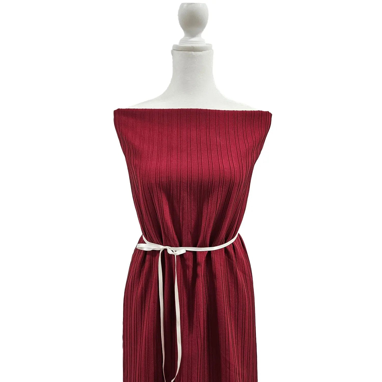 CLEARANCE - Polyester Knit - Solid Stripe *was $5.00/yd.* - Homeplace Market LLC