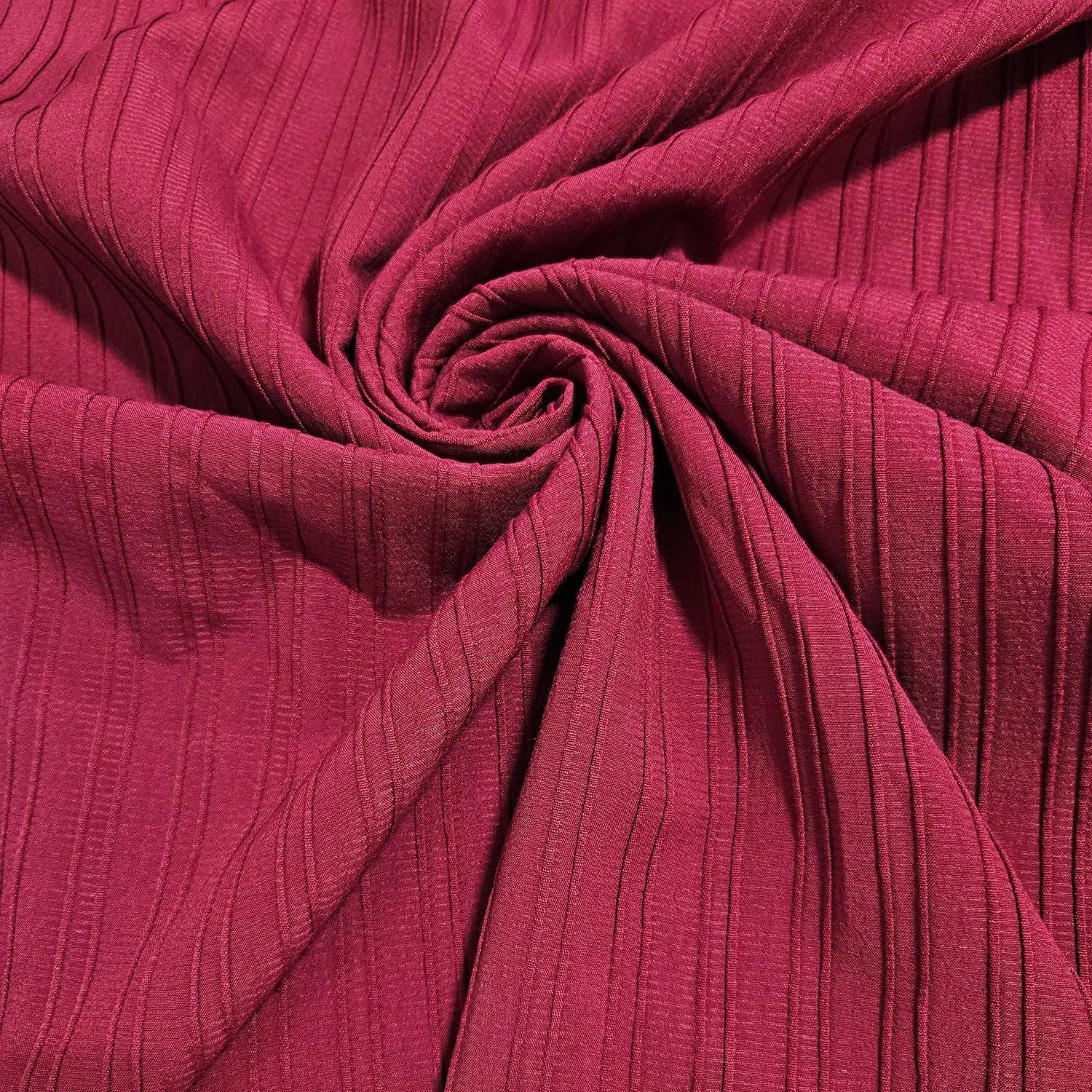 CLEARANCE - Polyester Knit - Solid Stripe *was $5.00/yd.* - Homeplace Market LLC