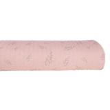 Cotton Rayon Spandex - Pink w/ Stems - Homeplace Market LLC