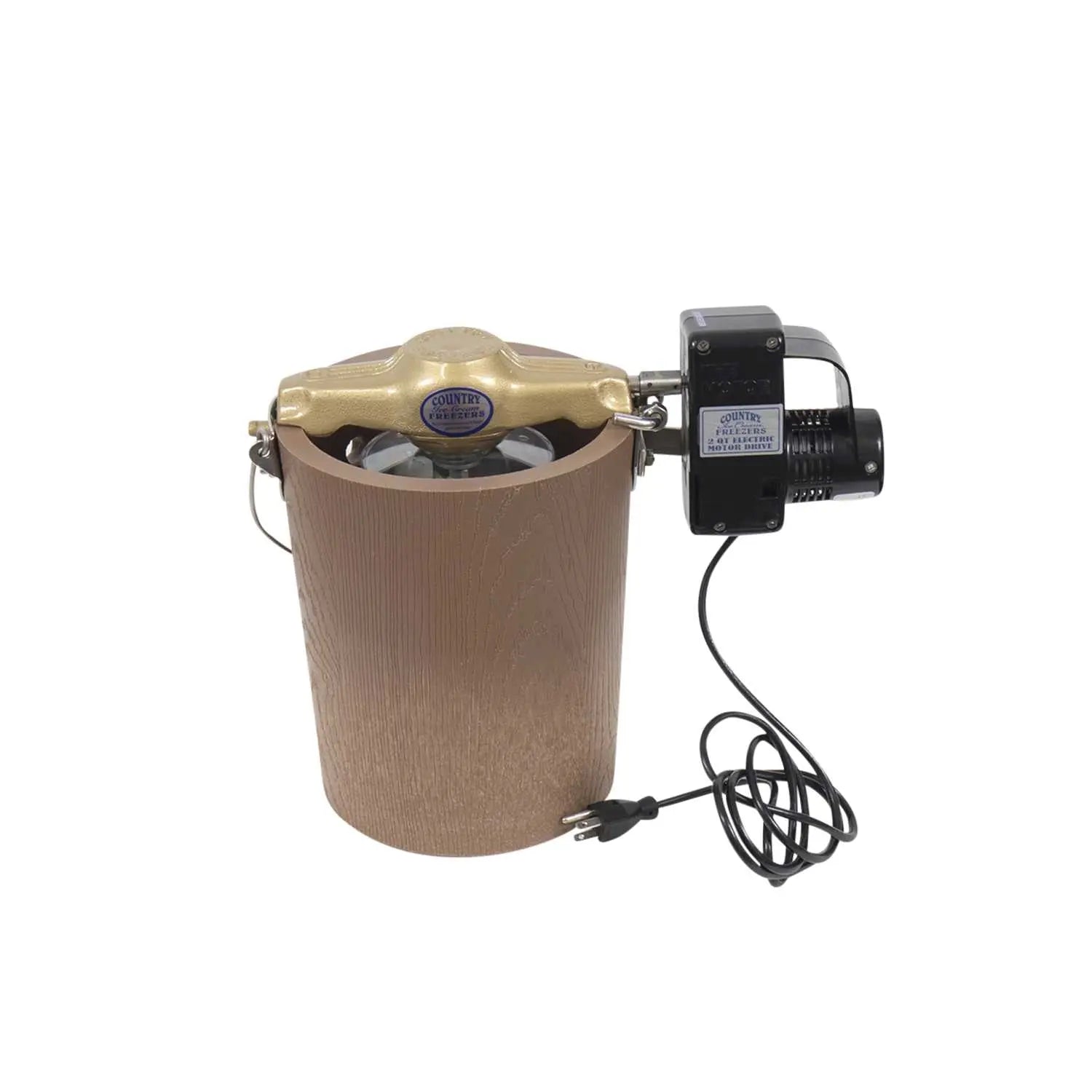 Country - 2 Quart - Electric Ice Cream Maker - Poly Tub - Homeplace Market LLC