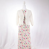 Double Brushed Poly - Pink Floral - Homeplace Market LLC