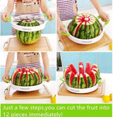 Gotze - Watermelon Slicer w/ Silicone Handle - Homeplace Market LLC