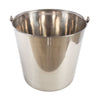 Heavy Duty - 13 Qt. Seamless Pail - Stainless Steel - Homeplace Market LLC