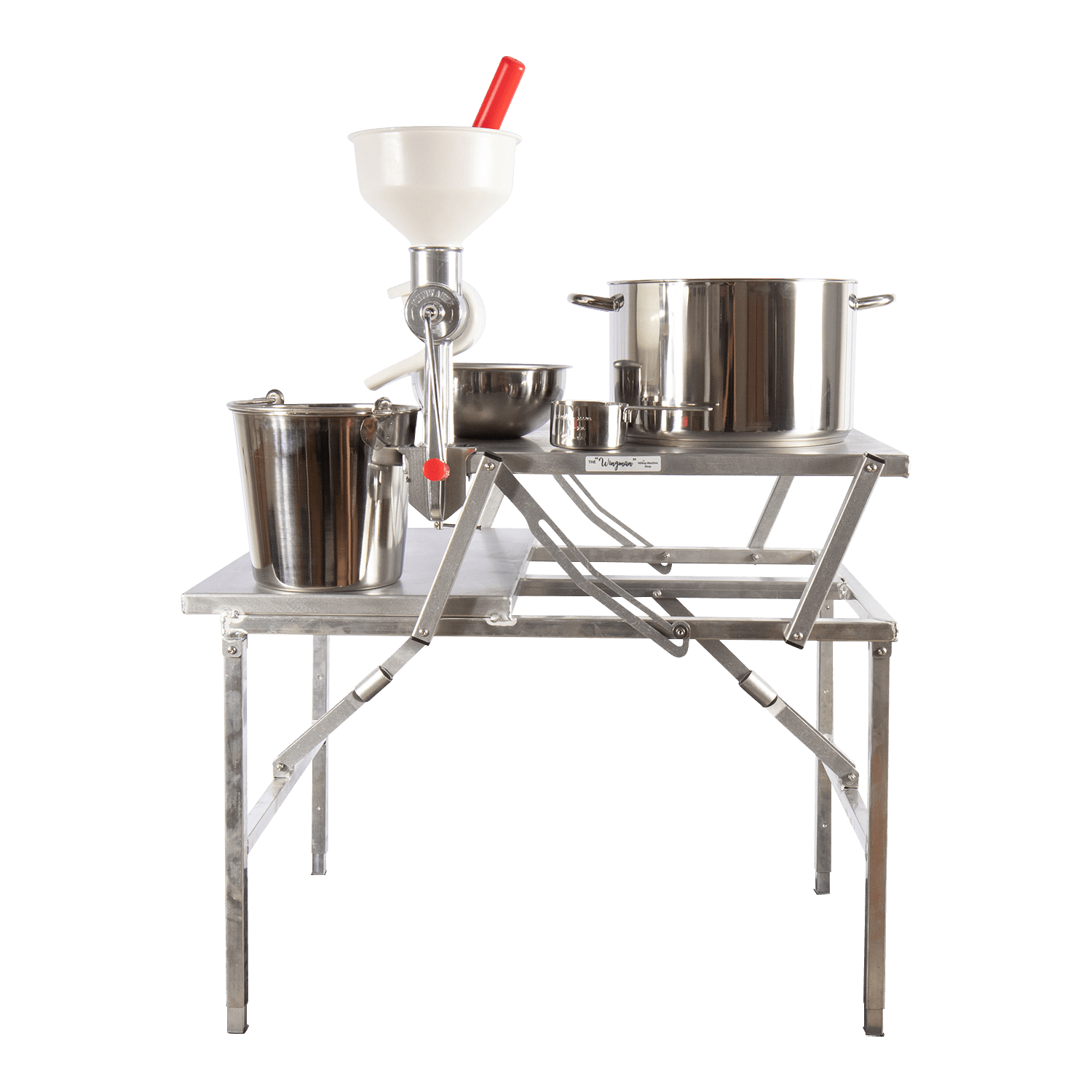Hickoryware - Wingman Aluminum Table - Homeplace Market LLC