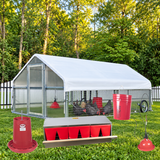 Hobby Line MFG - 7 1/2 x 12 - Mobile Chicken Tractor - Homeplace Market LLC