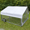 Hobby Line MFG - 7 1/2 x 8 - Mobile Chicken Tractor - Homeplace Market LLC