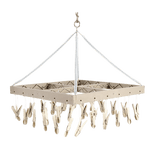 Homeplace - Clothespin Laundry Drying Rack - 36 Clothes Pin Hanger - Made in USA - Homeplace Market LLC