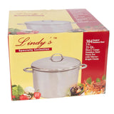 Homeplace - Lindy's Quality Stock Pot - Stainless Steel - 21 Quarts - Homeplace Market LLC