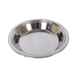 Homeplace - Pie Pan 9" - Stainless Steel - Heavy Duty - Large Rim - Homeplace Market LLC