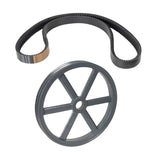 Homeplace - Pulley for Homemade Ice Cream Makers, Hit and Miss, Electric Motor - Homeplace Market LLC