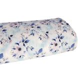 Jacquard Poly - Blue Floral Janette 3 - Homeplace Market LLC