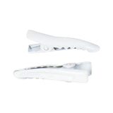 Joyce's Accessories - Plain Pinch Clip - (1 - 1/4") (2 piece, White) - Homeplace Market LLC