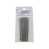 Joyce's Accessories - Stainless Steel Straight Hair Pins (12 piece) (3") - Homeplace Market LLC