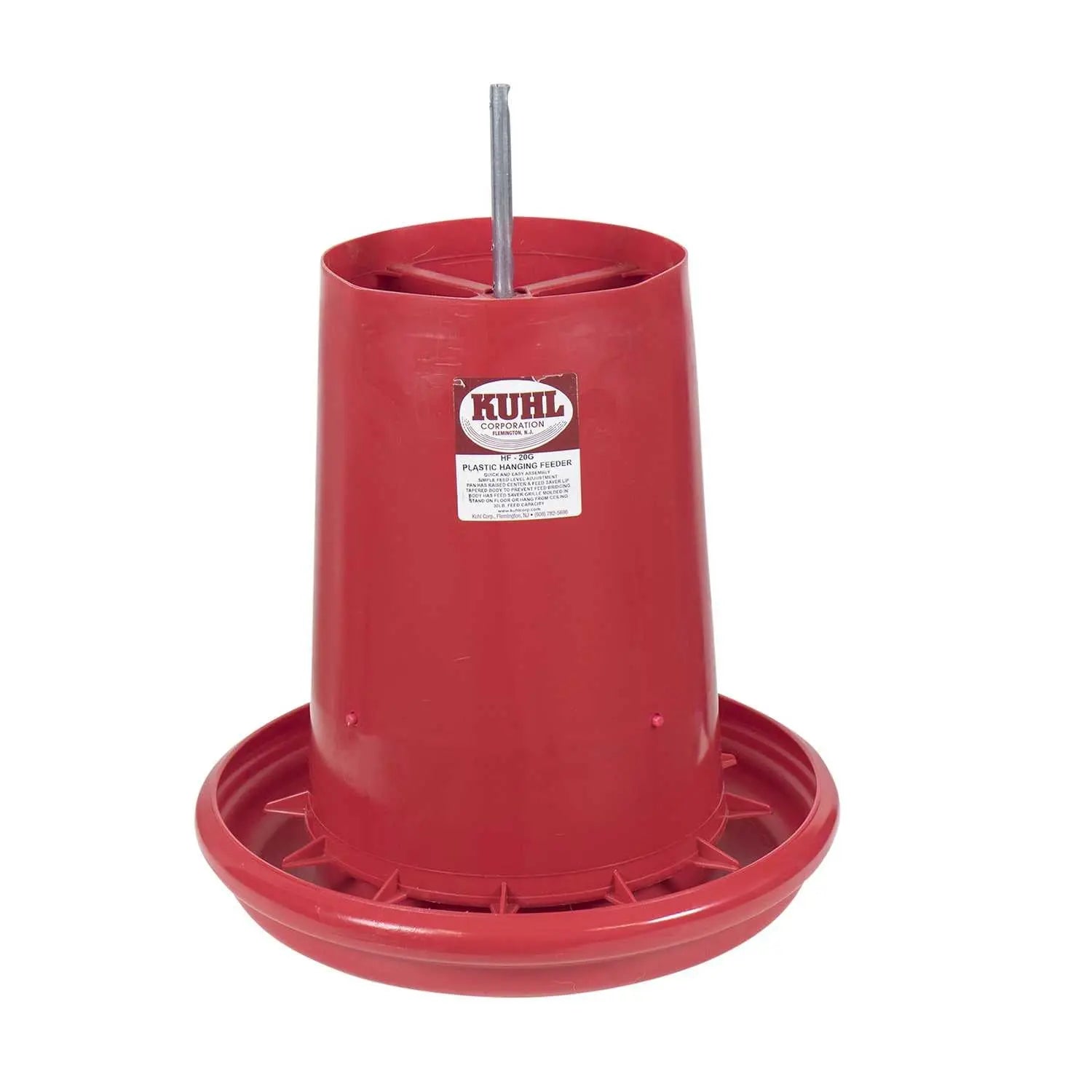 Kuhl® 35 lb Hanging Chicken Feeder for Mobile Chicken Tractors - Homeplace Market LLC