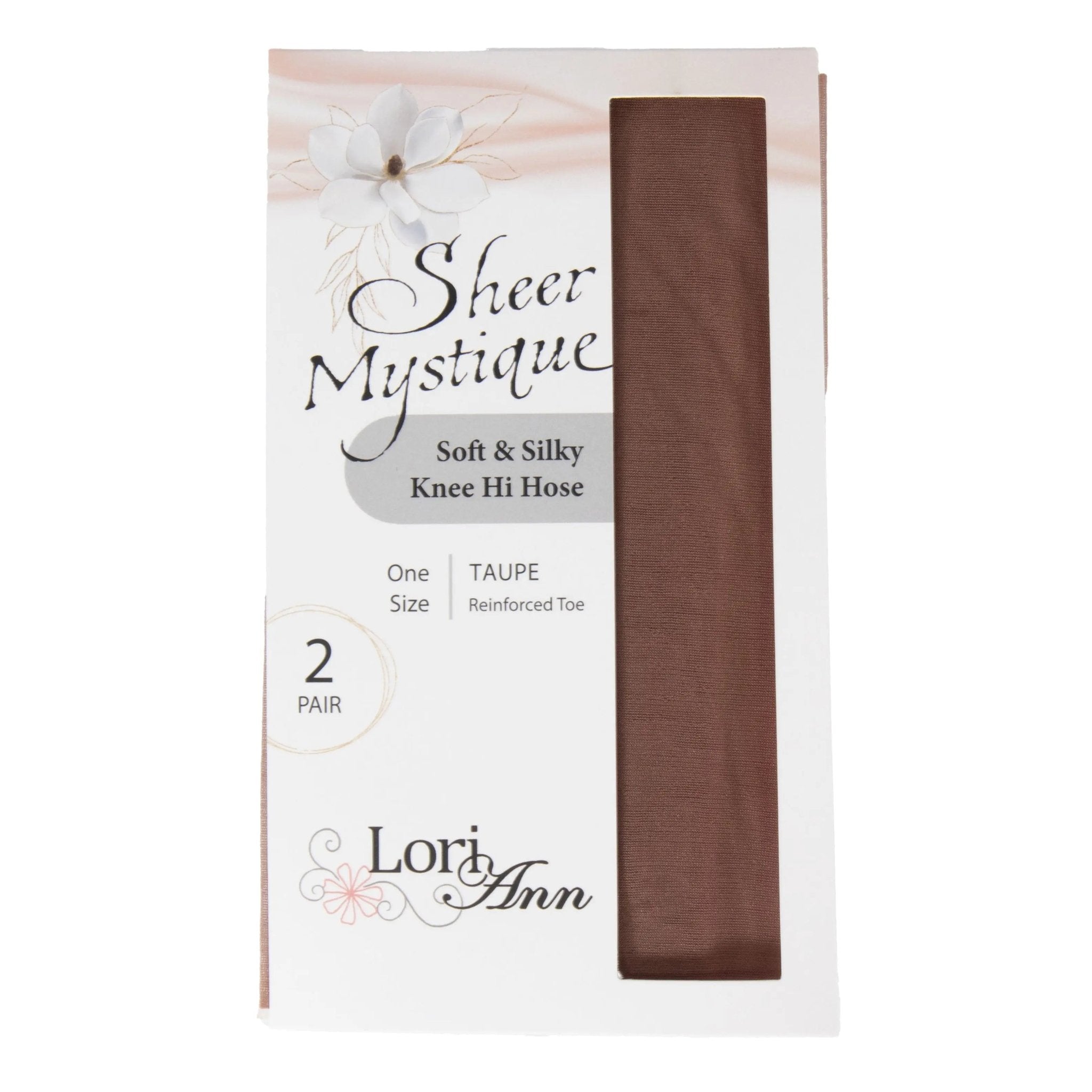 Lori Ann - Sheer Mystique - Knee High Nylons - Homeplace Market LLC