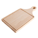 Maple Cutting Board Paddle Shape with Drip Ring - Engravable - Homeplace Market LLC