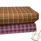 Narrow Rib Knit - Plaid - Homeplace Market LLC