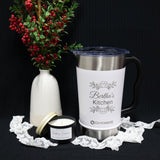 OAKWARE - 2 qt. Insulated Stainless - Steel Pitcher with Pouring Lid - Homeplace Market LLC