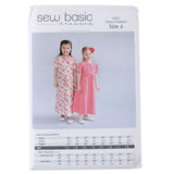 Pattern - Sew Basic - Girls' Dress Pattern - Homeplace Market LLC