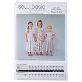 Pattern - Sew Basic - Girls' Slim Dress Pattern - Homeplace Market LLC