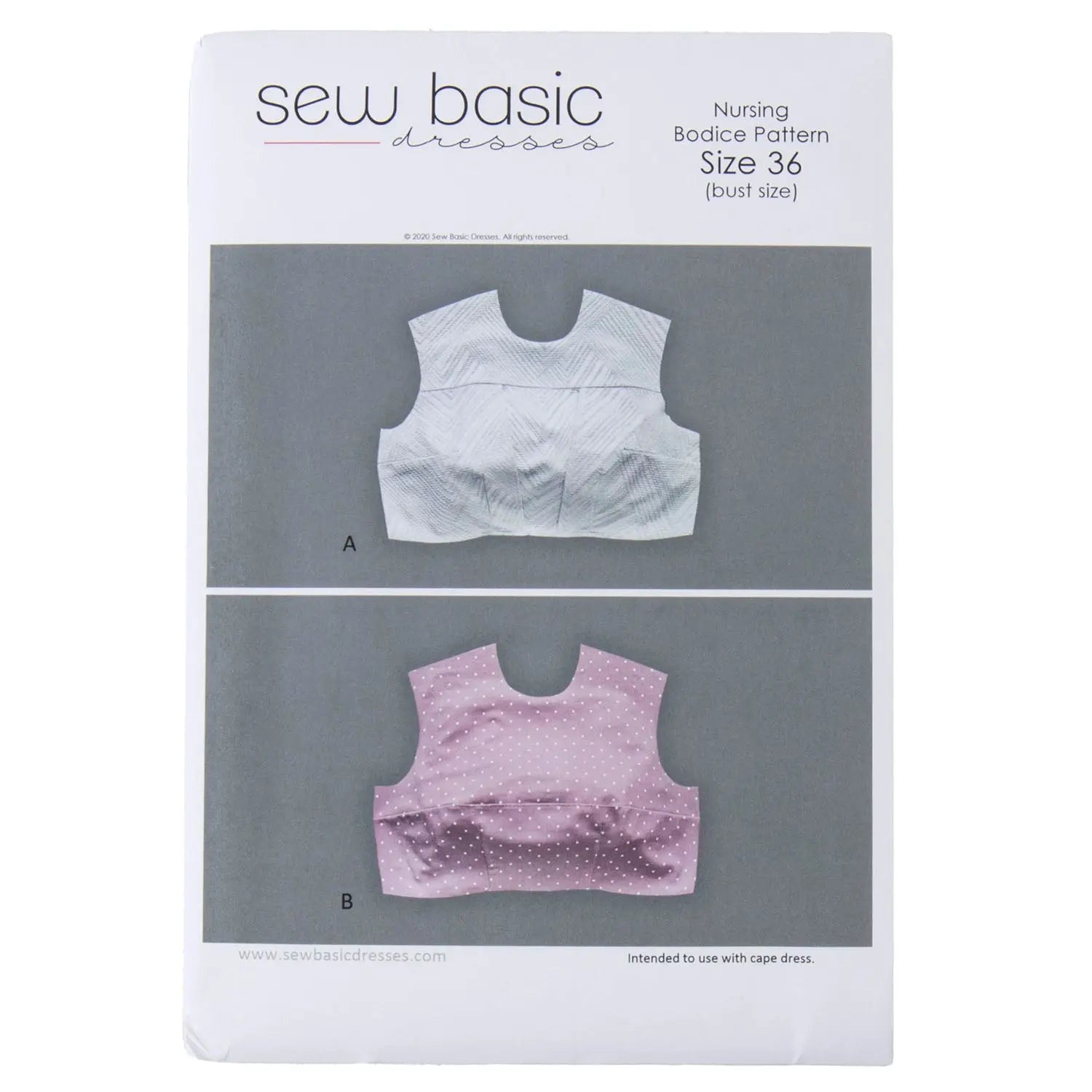 Pattern - Sew Basic - Nursing Bodice Pattern - Homeplace Market LLC